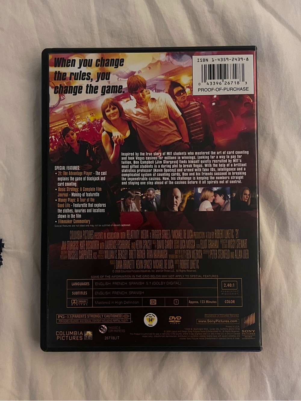 21 2008 DVD - Picture 2 of 5